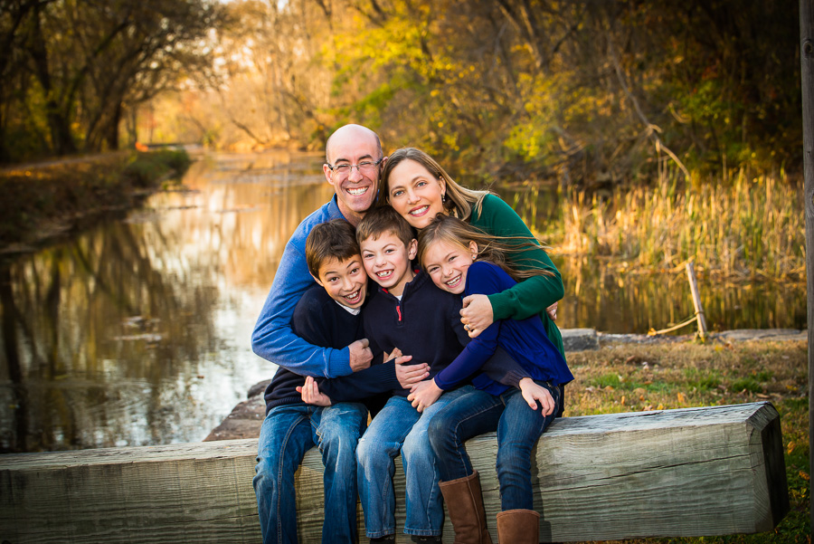 Potomac Maryland child portrait river